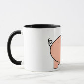 Pig-Cartoon Tasse (Links)