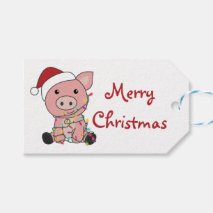 Pig Christmas Snow Winter Animals Pigs Trucker Hat Geschenkanhänger
