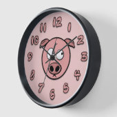 Pig Clock Uhr (Winkel)