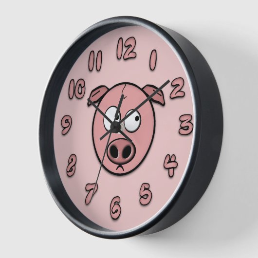 Pig Clock Uhr (Winkel)