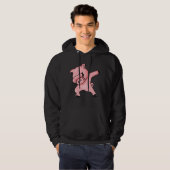 Pig Dab Dabbing Schweine Hoodie (Vorne ganz)