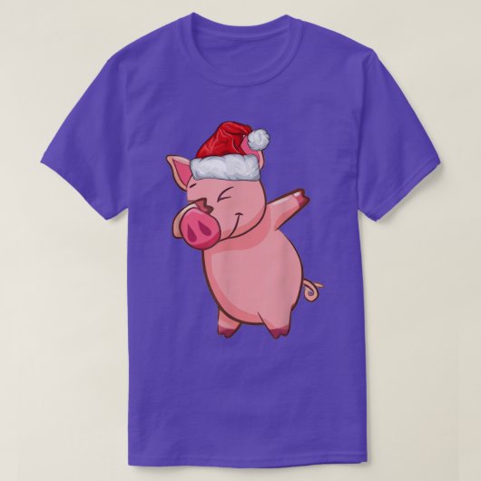 Pig Dabbing Dab Dance Funny Novelty 4443 T-Shirt (Design vorne)