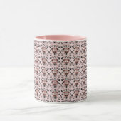 Pig Damask Muster Tasse (Zentrum)