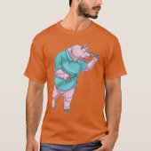 Pig Darts Dart T-Shirt (Vorderseite)