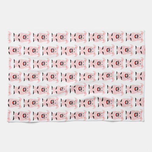 Pig Design Geschirrtuch (Horizontal)