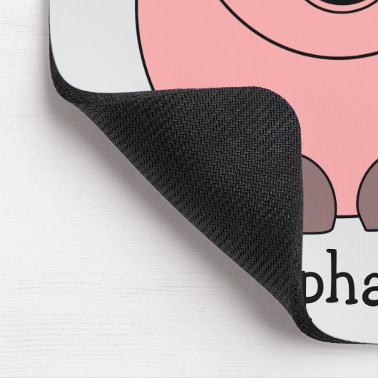 Pig Design Mousepad (Ecke)