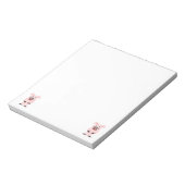 Pig Design Notizblock (Rotiert)