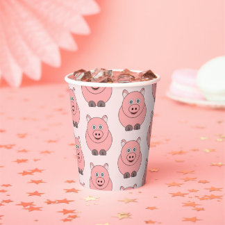 Pig Design Pappbecher