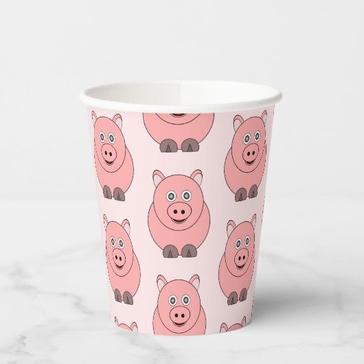 Pig Design Pappbecher (Links)