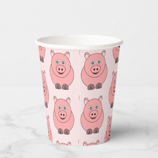 Pig Design Pappbecher (Rechts)