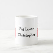 Pig Design Personalisiert Kaffeetasse (Mittel)