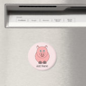 Pig Design Personalisiert Magnet (In Situ (Geschirrspüler))