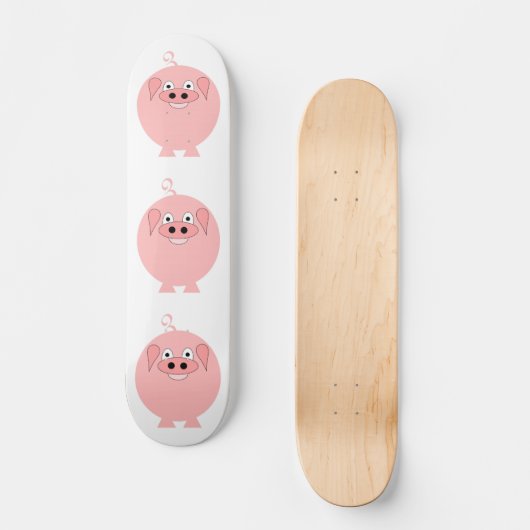 Pig Design Skateboard (Vorderseite)