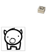 Pig Doodle Gummi Briefmarke Gummistempel (Stempel)
