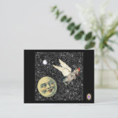 Pig Dreams Postkarte (Stehend Vorderseite)