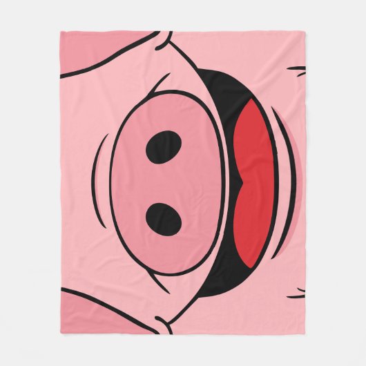 Pig Face Fleecedecke (Vorderseite)