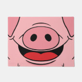 Pig Face Fußmatte (Vorderseite)