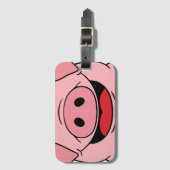 Pig Face Gepäckanhänger (Vorderseite Vertikal)