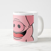 Pig Face Jumbo-Tasse (Vorderseite Rechts)