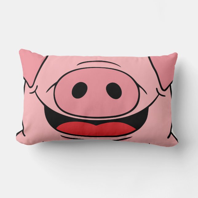 Pig Face Lendenkissen (Vorderseite)