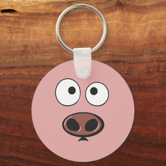 Pig Face Schlüsselanhänger (Vorderseite)