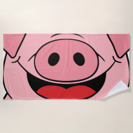 Pig Face Strandtuch