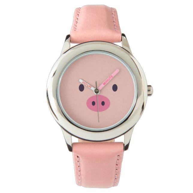 Pig Face Wristwatch Armbanduhr (Vorderseite)