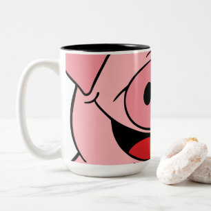 Pig Face Zweifarbige Tasse