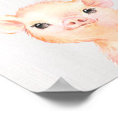 Pig Farm Kinderzimmer Art Print Poster (Ecke)