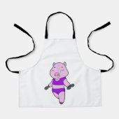 Pig Fitness Dumbell Schürze (Vorderseite)