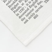 Pig Fleecedecke (Ecke)