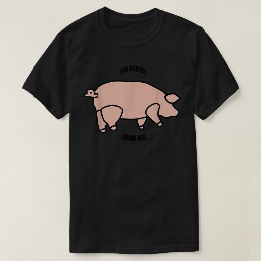 Pig Floyd Battersea Chimney T-Shirt (Design vorne)