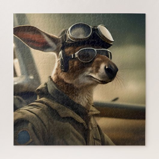 Pig Fly Pftt, Kangaroo Fly Higher, Puzzle (Vertikal)