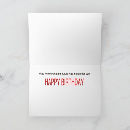 Pig From The Future Karte (Innenseite)