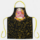 Pig Grillen auf der Grill-Koch anpassen Schürze (Vorderseite)