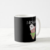 Pig Halloween Ghost I Schrei Eiscreme Puff Kaffeetasse (VorderseiteRechts)