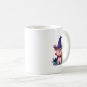 Pig Halloween Pig Lover Gift Pig Halloween Pumpkin Kaffeetasse (VorderseiteRechts)