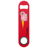 Pig-Hintern-GRILLEN Badass Speed Flaschenöffner (Rückseite)