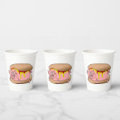 Pig Hot Dog Pappbecher