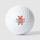 Pig Hula Hoop Golfball (Vorderseite)