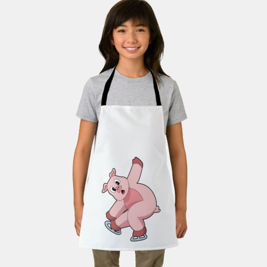 Pig Ice Skaten Ice Skate Schürze (Insitu)