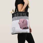 PIg Jahr 2019 Original 3D Computer Art Tote Tasche (Von Nahem)