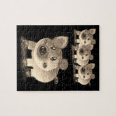 Pig Jigsaw Puzzle (Horizontal)
