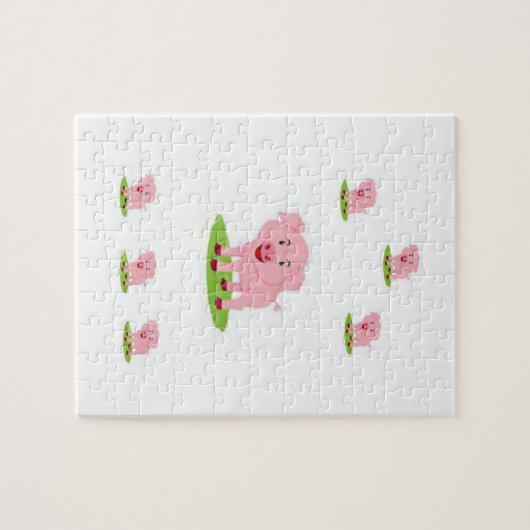 Pig Jigsaw Puzzle (Horizontal)