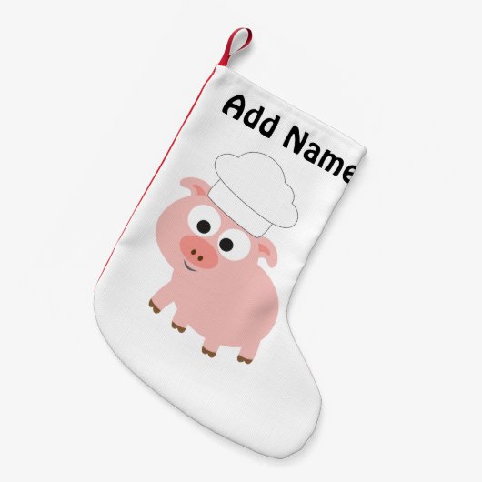 Pig-Koch Kleiner Weihnachtsstrumpf (Vorderansicht (hängend))