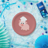 Pig-Koch Pappteller (Party)