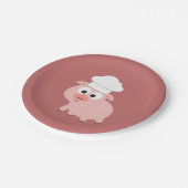Pig-Koch Pappteller (Schrägansicht)