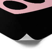 Pig-loo Funny Iglu Pun Dark BG Poster (Ecke)