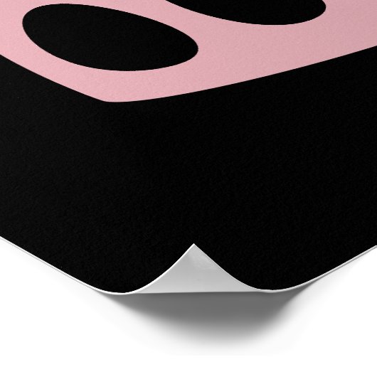 Pig-loo Funny Iglu Pun Dark BG Poster (Ecke)