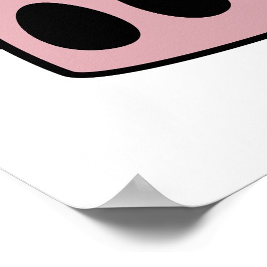 Pig-loo Funny Iglu Pun Poster (Ecke)